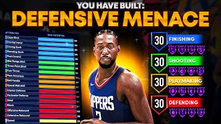 BEST LOCKDOWN BUILD IN NBA 2K24 NEW 95 STEAL DEMIGOD META BUILD best build 2k24 [upl. by Gibe]