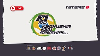 II Campeonato Brasileiro Kyokushin KWU Senshi 2024  Tatame B [upl. by Malda]