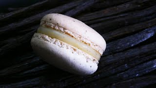 マカロン・ヴァニーユ ラデュレのレシピ Macarons à la vanille recettes de Ladurée Paris vanilla macarons [upl. by Zilvia]