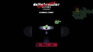 Flowey  quotYoure not really humanquot DeltaTraveler HardMode  Obliteration [upl. by Atilrahc548]