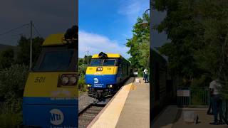 Railfanning BridgeHampton Westbound train 501 [upl. by Celinka]