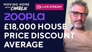 Zoopla £18000 house price discount average [upl. by Jepson]