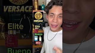 🔥RANKEANDO PERFUMES DE VERSACE🔥 perfume perfumedehombre consejos fragrance [upl. by Nollahs]