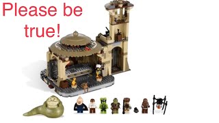 LEGO Jabba’s Palace In Winter 2022 RumorLeak [upl. by Elonore]