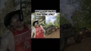 What’s your favorite trail riding song countryrap trailriders atv polaris canam [upl. by Eiznik]