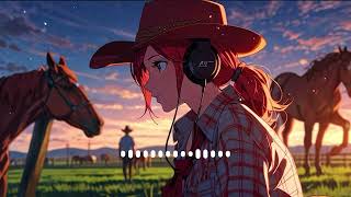 🎵 Folk Country music MIX 🐴 Relax work study  Musical Redhead [upl. by Yaresed]