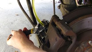 Simple howto Change brake fluid amp bleed brakes on your car [upl. by Adirem]