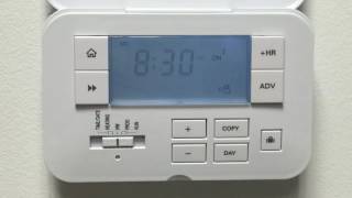 ESi Controls ES3247B 3 Channel Programmer how to set your hot water times [upl. by Inman]