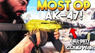 NO RECOIL AK47 BEST CLASS SETUP  Cold War Best AK47 Class Black Ops Cold War AK 47 Class [upl. by Athena578]