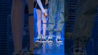 Shoes Make the Height Difference 😱🤩 highsoleshoes ladiesshoes girlsshoes sheshoe fashion [upl. by Nivat]