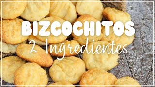 Bizcochitos con Sólo 2 Ingredientes [upl. by Alwyn946]