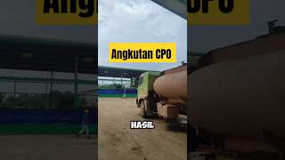 Angkutan CPO pabrik sawit kebunsawit sawit cpo [upl. by Htebirol]