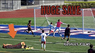 Crazy Juke and Finish quotAnkle Injury Crawford vs Calexico High Boys Soccer [upl. by Silloh]