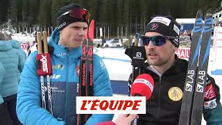 Desthieux «Je ne sais pas bien quoi en penser»  Biathlon  CM H [upl. by Ahsam]