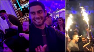 Jimmy Garoppolo IS TURNING UP With His 49ers Teammates 👀 🔥 [upl. by Rhee]