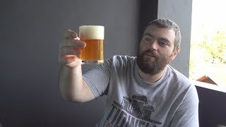 Kaiserdom Kellerbier Unfiltered German Lager Beer Review in Chiang Mai Thailand [upl. by Barcus]