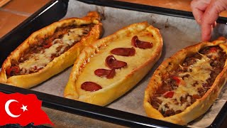 🇹🇷 Najbolji Turski Street Food  PIDE  Jednostavan recept koji oduševljava 15 [upl. by Flannery]