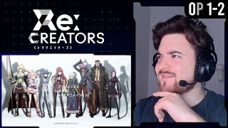 Character Creator  Re Creators  Opening 12  Reaction [upl. by Prinz]