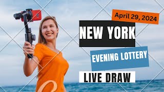 New York Evening Lottery Results  April 29 2024  Numbers  Win 4  Take 5  NY Lotto  Powerball [upl. by Llenel375]