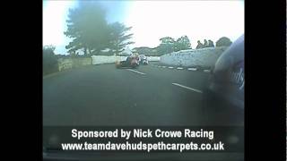 Southern 100 Sidecar Race A 2011 Onboard Part 1 [upl. by Mihalco294]