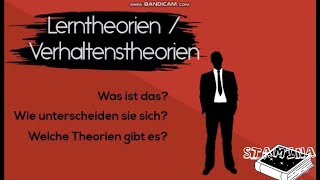 ♤ Lerntheorien  Welche Theorien gibt es amp wie unterscheiden sie sich  Pädagogik [upl. by Mur]