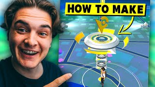 How to MAKE GYMS in POKEMON GO [upl. by Romito]