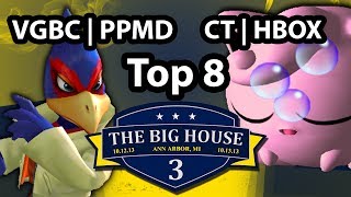 The Big House 3  PPMD Falco Vs Hungrybox Jigglypuff  Losers Finals  SSBM [upl. by Nodarb]