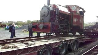 Corris Railway Number 7 visits the Tal Y LLyn [upl. by Enerol]