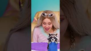 WOW 😍 INCREDIBLE DIY DOG PENDANT 🐶 RACCOON REACTS funnyanimals diy pets [upl. by Lonyer]