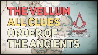 The Vellum All Clues Assassins Creed Valhalla [upl. by Adnahsed914]