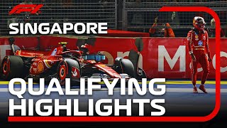 Qualifying Highlights  2024 Singapore Grand Prix [upl. by Lupee]