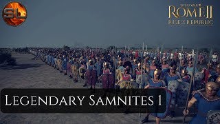 Total War Rome 2  Rise of the Republic  Legendary Samnites Campaign 1 [upl. by Sheela972]