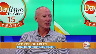 ETSU Football preview with Head Coach George Quarles [upl. by Acysej927]