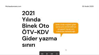 2021 Binek Oto Gider Kısıtlaması hadleri belli oldu [upl. by Mahan742]