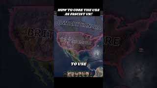 How To Core The USA As Fascist UK hoi4 heartsofiron4 [upl. by Mateo]