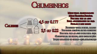 CHUMBINHOS PARTE 03 AS VANTAGENS DE CADA CALIBRE [upl. by Leta]