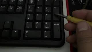 How to open Eagletec KG010 keyboard [upl. by Malaspina438]