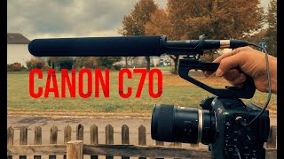 Autumn with Canon C70  hand held footage  Tamron SP 1530mm f28 G2 [upl. by Hillhouse456]