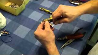 Horseshoe nail cross making video [upl. by Nnylaj]