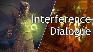 Destiny 2  Interference Dialogue Nokris  The Darkness [upl. by Atinrehs]