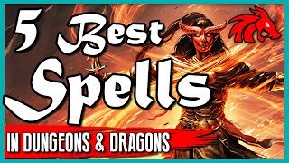 Five Best Spells to Use Against Your Players in DampD 5e [upl. by Enellek]