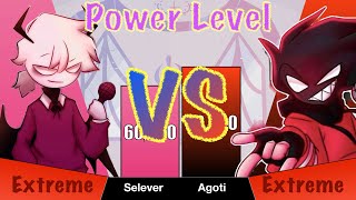 FNF Selever vs Agoti Power Level [upl. by Weathers]