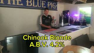 Goose Eye Brewery Chinook pale ale in bag in a box through my beer engine [upl. by Laeira]