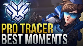 BEST PRO TRACER MOMENTS  Overwatch Montage [upl. by Fleeman]