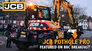 JCB Pothole Pro featured on BBC Breakfast [upl. by Atinihc467]