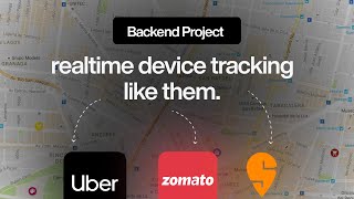 Backend Project 🚀 Realtime Device track  Map with nodejs express and socketio  Maps  Leaflet [upl. by Yasnyl]