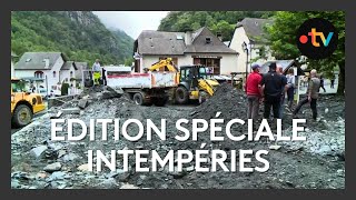 Edition spéciale intempéries catastrophiques en vallée dAspe [upl. by Sivek]