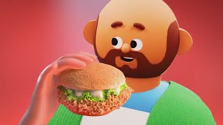 Grubhub ad but I replaced him with the kroger guy [upl. by Samohtnhoj]