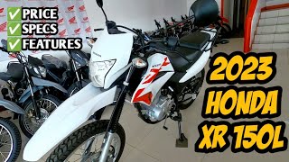 2023 Honda XR 150L White Review amp Price Langga Gail [upl. by Nary]