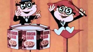 1960s Raisin Bran commercial featuring The Raisin Counters [upl. by Dis]